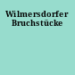 Wilmersdorfer Bruchstücke