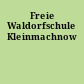 Freie Waldorfschule Kleinmachnow