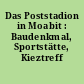 Das Poststadion in Moabit : Baudenkmal, Sportstätte, Kieztreff