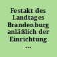 Festakt des Landtages Brandenburg anläßlich der Einrichtung des Landesverfassungsgerichtes am 1. März 1994