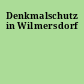 Denkmalschutz in Wilmersdorf