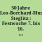 50 Jahre Leo-Borchard-Musikschule Steglitz : Festwoche 7. bis 16. Juni 1996