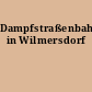 Dampfstraßenbahnen in Wilmersdorf