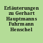 Erläuterungen zu Gerhart Hauptmanns Fuhrmann Henschel
