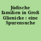 Jüdische familien in Groß Glienicke : eine Spurensuche