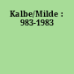 Kalbe/Milde : 983-1983
