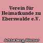 Verein für Heimatkunde zu Eberswalde e.V.