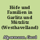 Höfe und Familien in Garlitz und Mützlitz (Westhavelland) 1543-1945