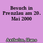 Besuch in Prenzlau am 20. Mai 2000