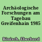 Archäologische Forschungen am Tagebau Greifenhain 1985