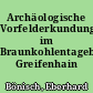 Archäologische Vorfelderkundung im Braunkohlentagebau Greifenhain 1984