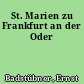 St. Marien zu Frankfurt an der Oder