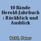 10 Bände Herold-Jahrbuch : Rückblick und Ausblick