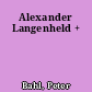 Alexander Langenheld +