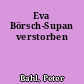 Eva Börsch-Supan verstorben