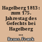 Hagelberg 1813 : zum 175. Jahrestag des Gefechts bei Hagelberg vom 27. August 1813