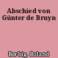 Abschied von Günter de Bruyn
