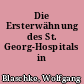 Die Ersterwähnung des St. Georg-Hospitals in Angermünde
