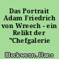 Das Portrait Adam Friedrich von Wreech - ein Relikt der "Chefgalerie Potsdam"?