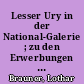 Lesser Ury in der National-Galerie ; zu den Erwerbungen der letzten Jahre