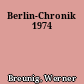 Berlin-Chronik 1974