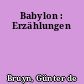 Babylon : Erzählungen