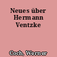 Neues über Hermann Ventzke