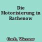 Die Motorisierung in Rathenow