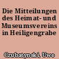 Die Mitteilungen des Heimat- und Museumsvereins in Heiligengrabe