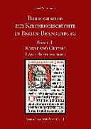 Bibliographie zur Kirchengeschichte in Berlin-Brandenburg