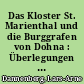 Das Kloster St. Marienthal und die Burggrafen von Dohna : Überlegungen zur Gründung des Zisterzienserinnenklosters an der Neiße
