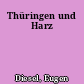 Thüringen und Harz