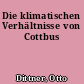 Die klimatischen Verhältnisse von Cottbus