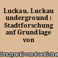 Luckau. Luckau underground : Stadtforschung auf Grundlage von Kelleruntersuchungen