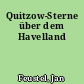 Quitzow-Sterne über dem Havelland