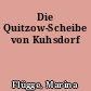 Die Quitzow-Scheibe von Kuhsdorf