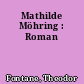Mathilde Möhring : Roman