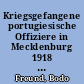 Kriegsgefangene portugiesische Offiziere in Mecklenburg 1918 - Lagerleben in Breesen/Roggendorf, Amt Gadebusch