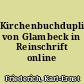 Kirchenbuchduplikate von Glambeck in Reinschrift online