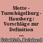 Motte - Turmhügelburg - Hausberg : Vorschläge zur Definition und Abgrenzung