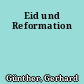Eid und Reformation