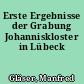 Erste Ergebnisse der Grabung Johanniskloster in Lübeck