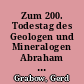 Zum 200. Todestag des Geologen und Mineralogen Abraham Gottlob Werner