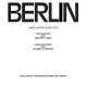 Berlin : Landschaften e. Stadt