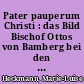 Pater pauperum Christi : das Bild Bischof Ottos von Bamberg bei den Michelsberger Mönchen im 12. Jahrhundert