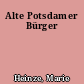 Alte Potsdamer Bürger