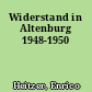 Widerstand in Altenburg 1948-1950
