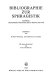 Bibliographie zur Sphragistik : Schrifttum Deutschlands, Österreichs und der Schweiz bis 1990