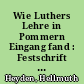Wie Luthers Lehre in Pommern Eingang fand : Festschrift zur 400-Jahrfeier des Landtags von Treptow a. d. R.