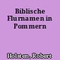 Biblische Flurnamen in Pommern